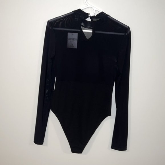 Forever 21 mesh cutout bodysuit - Picture 3 of 4